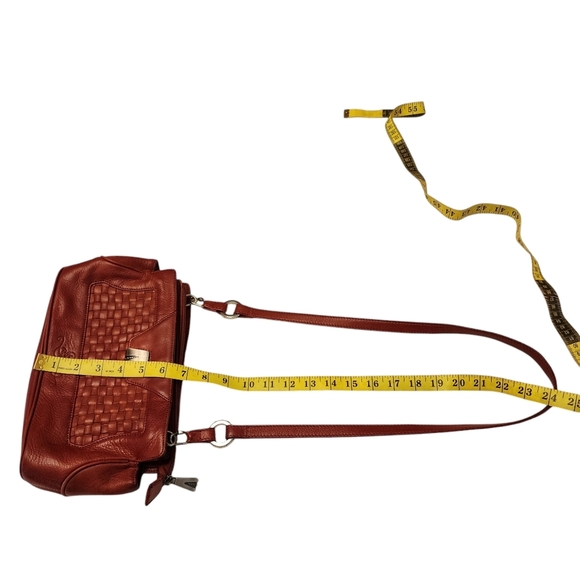 So Rachel by Longaberger Dark Dusty Rose Leather Purse - Picture 14 of 14